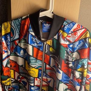 Adidas multicolor jacket